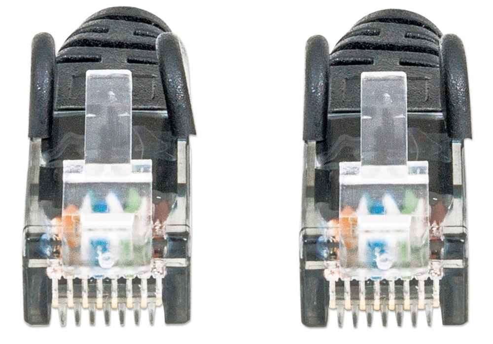 EAN 0766623342049 - Intellinet 342049 cable de red Negro 1 m U/UTP (UTP) imagen 4