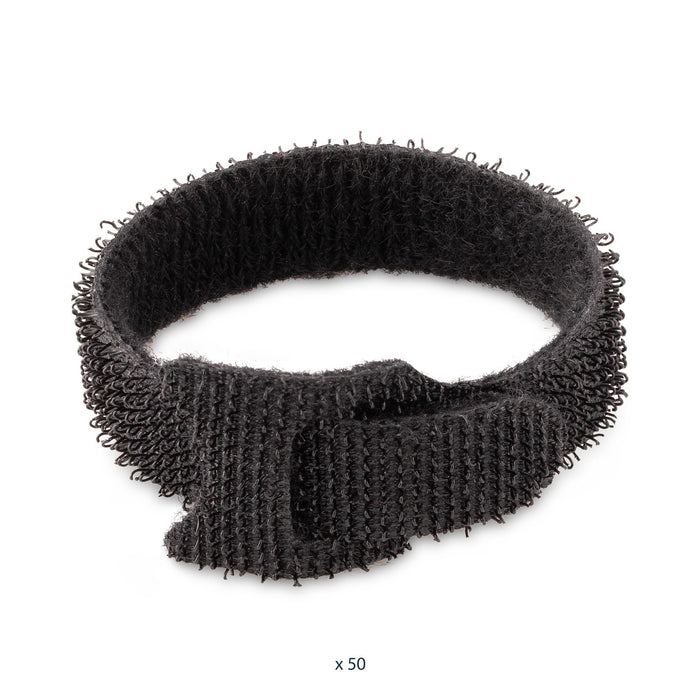 EAN 0065030894104 - StarTech.com B506I-HOOK-LOOP-TIES presilla Bridas adherentes para cables Nylon Negro 50 pieza(s) imagen 9