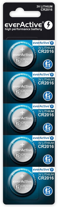 EAN 5902020523420 - Everactive CR20165BL pila doméstica Batería de un solo uso CR2016 Litio imagen 1