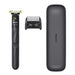 EAN 8720689034470 - Philips Norelco OneBlade QP1424/65 afeitadora Máquina de afeitar de láminas Negro, Gris imagen 1