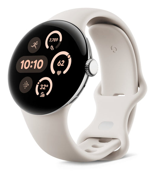 EAN 840353907911 - Google Pixel Watch 3 AMOLED 41 mm Digital Pantalla táctil 4G Plata Wifi GPS (satélite) imagen 1