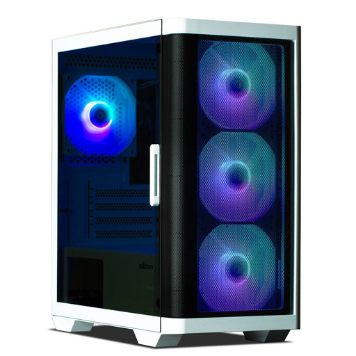 EAN 8809213763410 - Zalman M4 WHITE carcasa de ordenador Mini Tower Negro, Blanco imagen 1