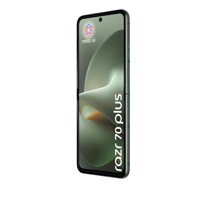 EAN 840493618555 - Motorola razr 70 plus 17,5 cm (6.9") SIM doble Android 16.0 5G USB Tipo C 12 GB 512 GB 4500 mAh Verde oscu imagen 8