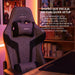 EAN 8436587976605 - DRIFT DR90XXL silla para videojuegos Silla para videojuegos de PC Asiento acolchado Gris, Negro imagen 27