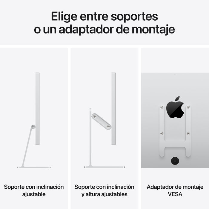 EAN 195950530087 - Apple Studio Display pantalla para PC 68,6 cm (27") 5120 x 2880 Pixeles 5K Ultra HD LED Plata imagen 6