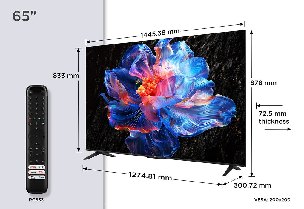 EAN 5901292525972 - TCL V6C 65V6C Televisor 165,1 cm (65") 4K Ultra HD Smart TV Wifi Metálico 280 cd / m² imagen 2
