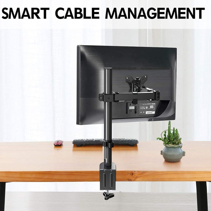 EAN 8059018365566 - Techly ICA-LCD 503BK2 soporte para monitor 68,6 cm (27") Escritorio Negro imagen 7
