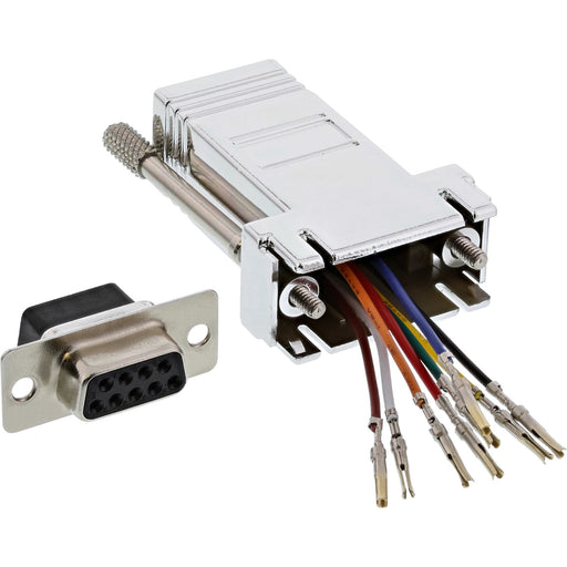 EAN 4043718092093 - InLine 68889L cambiador de género para cable Gris imagen 1