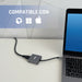EAN 8435364318461 - iggual IGG318461 base para portátil y replicador de puertos USB 3.2 Gen 1 (3.1 Gen 1) Type-C Negro imagen 8