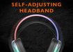 EAN 5706470154537 - Deltaco Gaming GAM-186 auricular y casco Auriculares Alámbrico Diadema Juego USB tipo A Negro, Transparen imagen 6