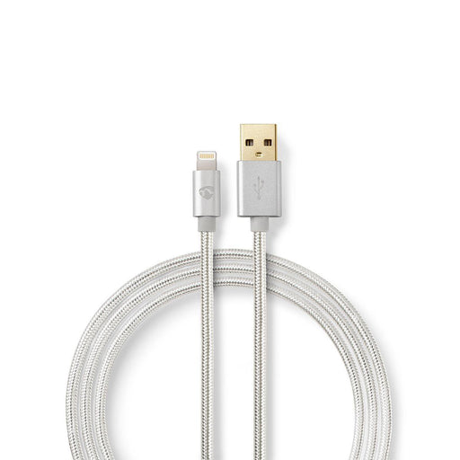 EAN 5412810262588 - Nedis CCTB39300AL30 cable de teléfono móvil Aluminio 3 m USB A Lightning imagen 2