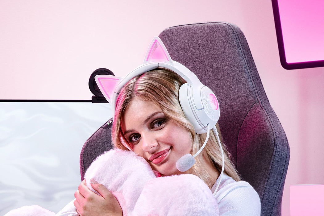 EAN 8887910060971 - Razer Kraken Kitty V2 Auriculares Alámbrico Diadema Juego USB tipo A Blanco imagen 4