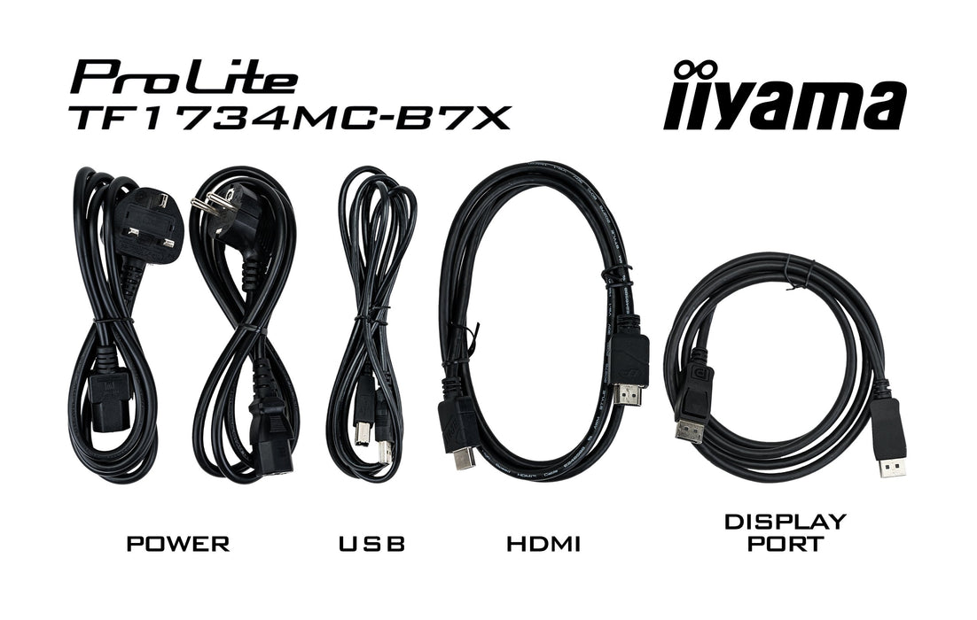 EAN 4948570118397 - iiyama TF1734MC-B7X pantalla para PC 43,2 cm (17") 1280 x 1024 Pixeles SXGA LED Pantalla táctil Negro imagen 9