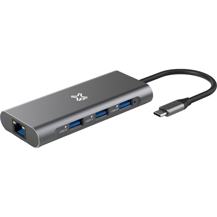 EAN 5453003787310 - XtremeMac XWH-HUB8-13 hub de interfaz USB Tipo C 40000 Mbit/s Gris imagen 2