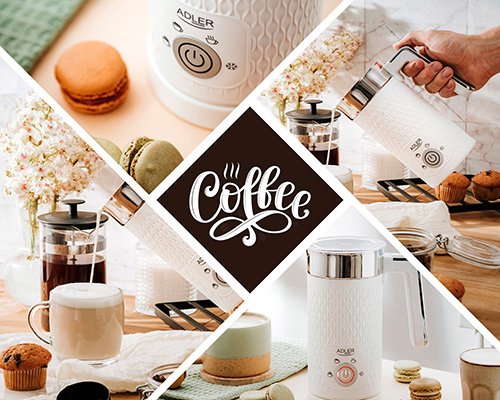 EAN 5903887809726 - Adler AD 4494 espumador o calentador de leche Automatic milk frother/warmer Metálico, Blanco imagen 12