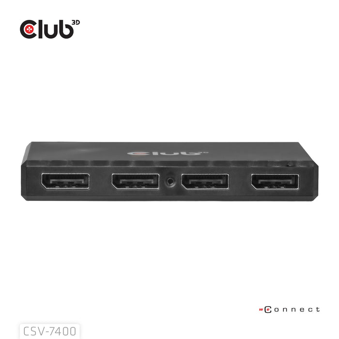 EAN 8719214473679 - CLUB3D CSV-7400 divisor de video 4x DisplayPort imagen 14