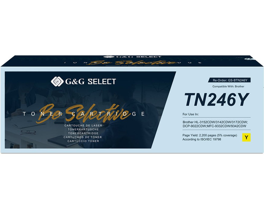 EAN 6942383125083 - G&G GS-BTN246Y cartucho de tóner 1 pieza(s) Compatible Amarillo imagen 2
