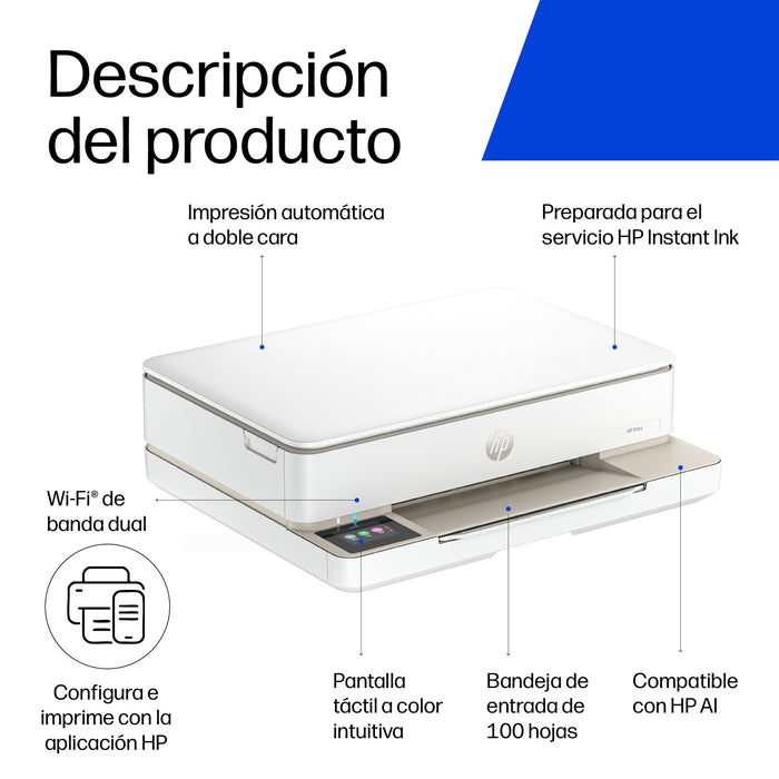 EAN 0197029817501 - HP ENVY 6120e All-in-One Printer Inyección de tinta térmica A4 4800 x 1200 DPI 10 ppm Wifi imagen 4