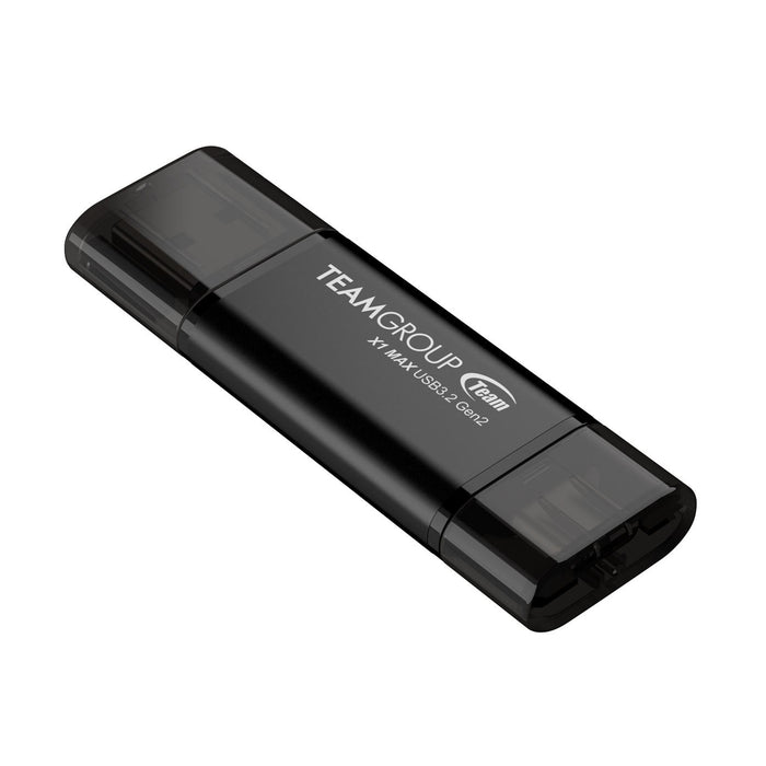 EAN 4711430803623 - Team Group X1 MAX unidad flash USB 512 GB USB Type-A / USB Type-C 3.2 Gen 2 (3.1 Gen 2) Negro imagen 3