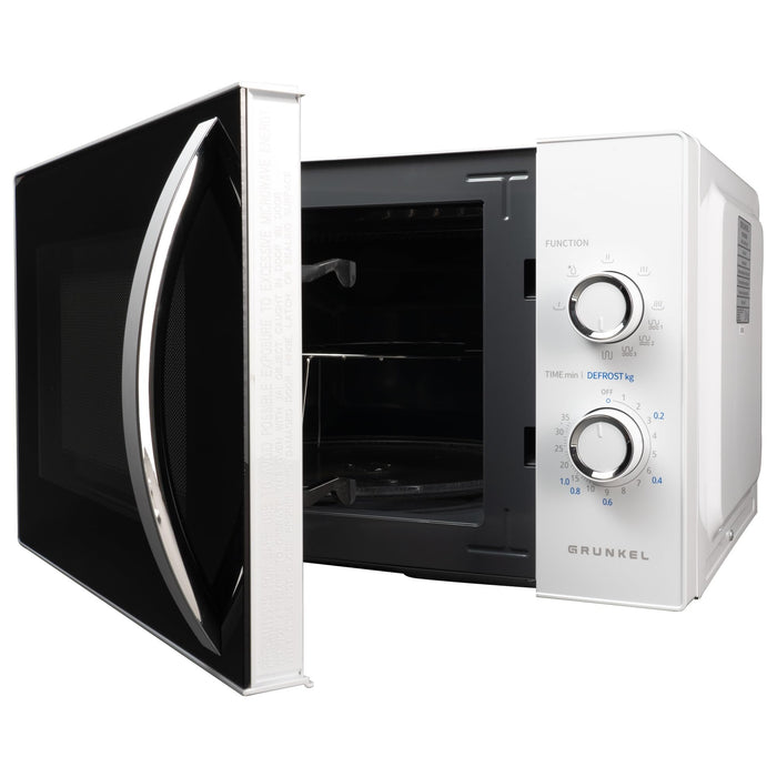EAN 8426156018713 - Grunkel MWG-25MG Blanco Microondas con grill Encimera 25 L 800 W imagen 3