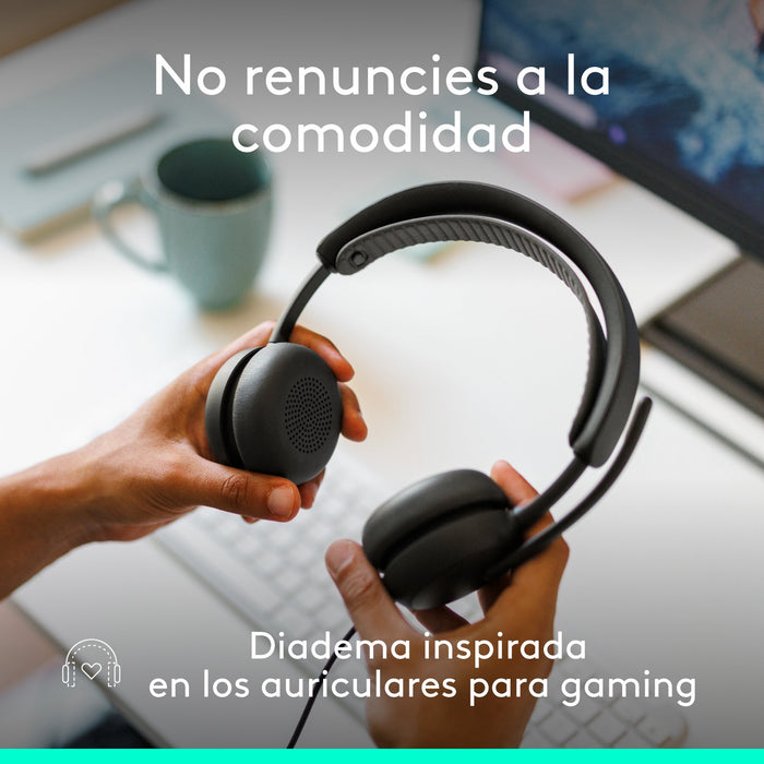 EAN 5099206133389 - Logitech Zone Wired 2 Alámbrico Diadema Llamadas/Música USB Type-C / USB Type-A imagen 10