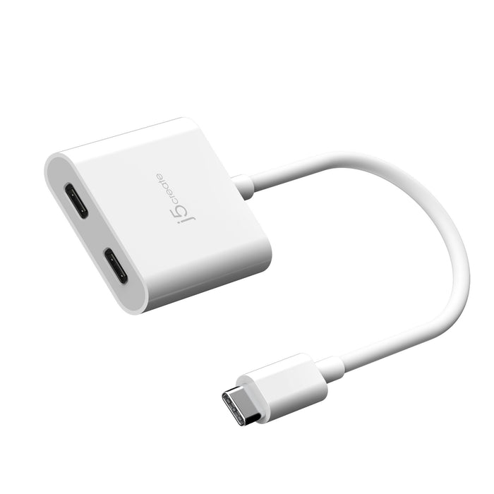 EAN 847626006050 - j5create JCA164 0,1 m USB Tipo C Blanco imagen 1