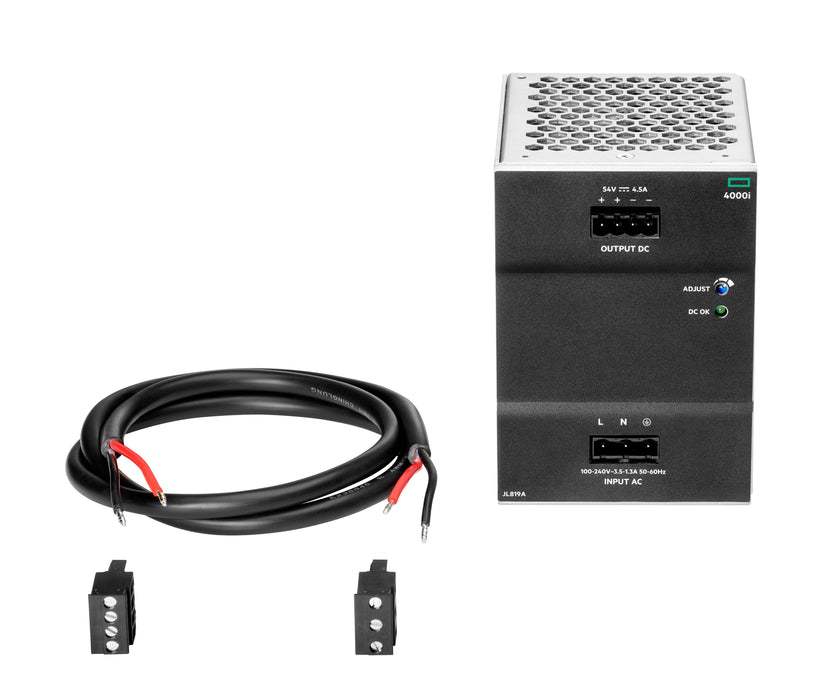 EAN 190017486895 - HPE Aruba Networking 4000i POE 54VDC 240W 100-240VAC DIN Power Supply componente de interruptor de red Sis imagen 1