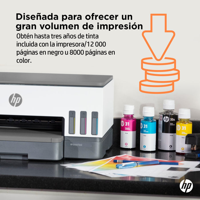 EAN 0195908302360 - HP Smart Tank 7005 All-in-One Printer Inyección de tinta térmica A4 4800 x 1200 DPI 15 ppm Wifi imagen 8