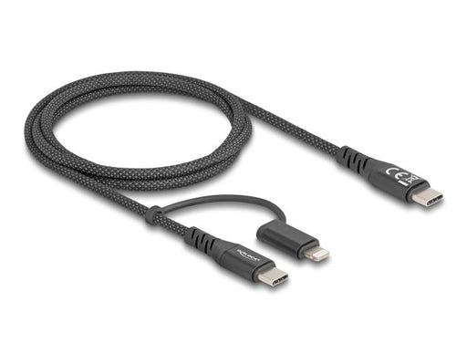 EAN 4043619811700 - DeLOCK 81170 cable USB USB 2.0 1 m USB C USB C/Lightning Negro imagen 1