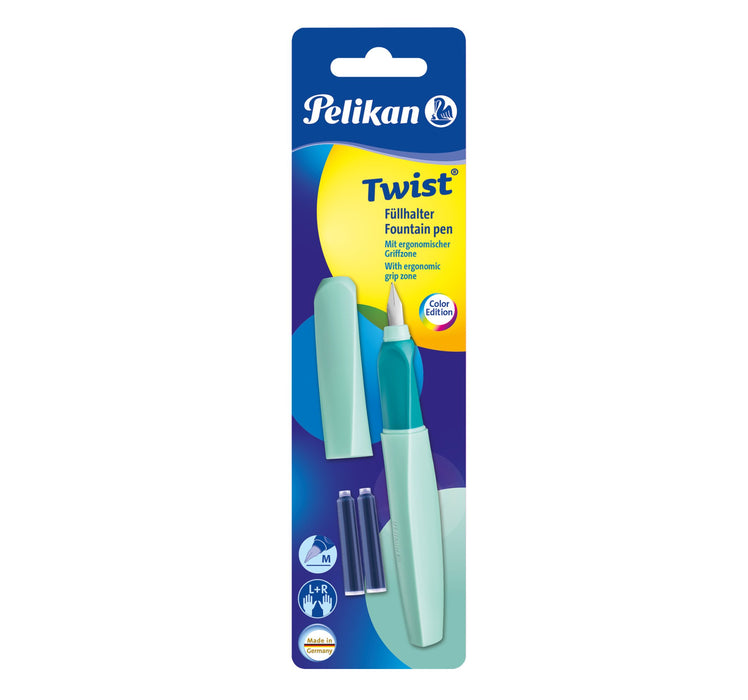 EAN 4012700814869 - Pelikan Twist P457 pluma estilográfica Sistema de carga por cartucho Color menta 1 pieza(s) imagen 1