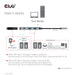 EAN 8719214472061 - CLUB3D CSV-1543 base para portátil y replicador de puertos USB 3.2 Gen 2 (3.1 Gen 2) Type-C Negro, Plata imagen 6
