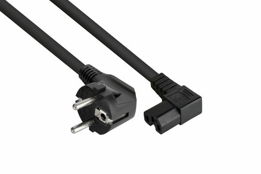 EAN 4066857002464 - Kabelmeister SK0151-S030 cable de transmisión Negro 3 m Enchufe tipo E+F IEC C15 imagen 1