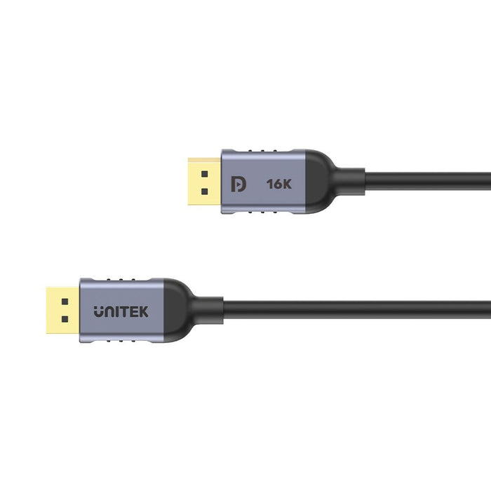 EAN 4894160053091 - UNITEK C1626GY01-3M cable DisplayPort Negro, Gris imagen 8