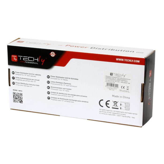 EAN 8051128106909 - Techly I-CASE M10-4ITY accesorio de bastidor Regleta eléctrica imagen 4