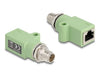 EAN 4043619606818 - DeLOCK 60681 cambiador de género para cable M12 RJ45 Verde imagen 1