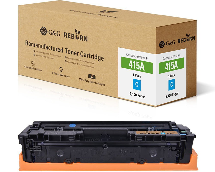 EAN 6942383124635 - G&G GR-HW2031A cartucho de tóner 1 pieza(s) Compatible Cian imagen 1