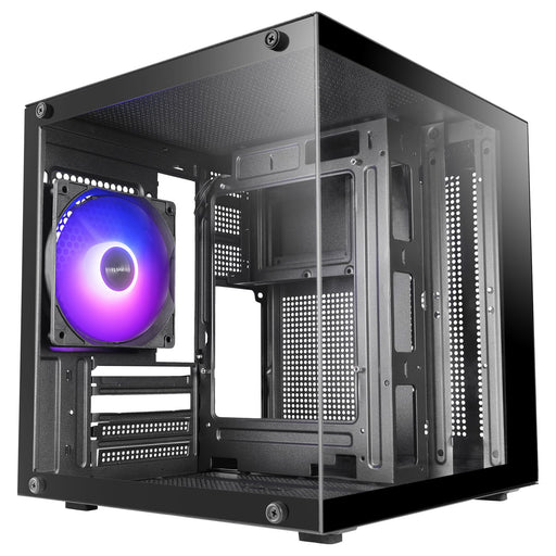 EAN 8435693114802 - Mars Gaming MC-CUBE carcasa de ordenador Mini Tower Negro imagen 1