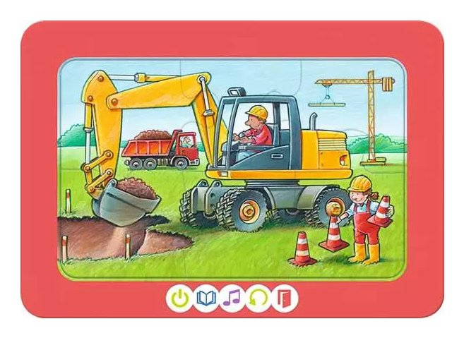 EAN 4005556002276 - tiptoi 00227 puzzle Puzzle rompecabezas 6 pieza(s) Vehículos imagen 3