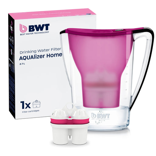 EAN 9022001927835 - BWT 125557843 filtro de agua Filtro potabilizador portátil 2,7 L Transparente, Púrpura imagen 1