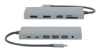 EAN 3700992537306 - Mobilis 020028 base para portátil y replicador de puertos Alámbrico USB 3.2 Gen 1 (3.1 Gen 1) Type-C Gris imagen 3