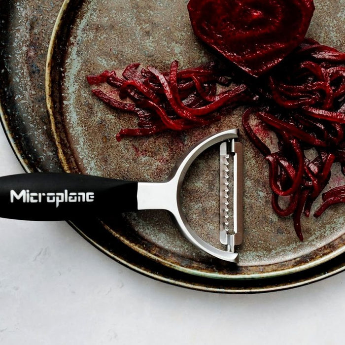 EAN 98399480831 - Microplane 48083 pelador Verduras Pelavegetales Negro, Acero inoxidable imagen 3