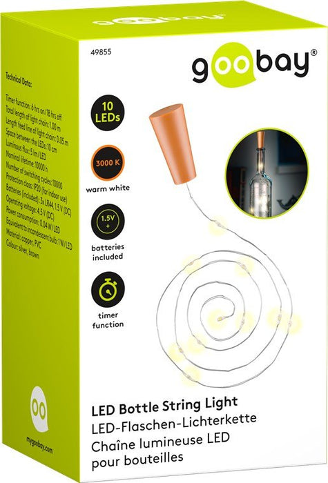 EAN 4040849498558 - Goobay 49855 iluminación decorativa Fairy lights 10 bombilla(s) LED 0,04 W imagen 5