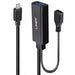 EAN 4002888433525 - Lindy 43352 hub de interfaz USB 3.2 Gen 1 (3.1 Gen 1) Type-C 5000 Mbit/s Negro imagen 1