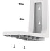 EAN 0606449168266 - NETGEAR RBEWM-10000S kit de montaje Blanco Polímero reforzado con fibra de vidrio (GFRPˌ Glass Fiber Rein imagen 3