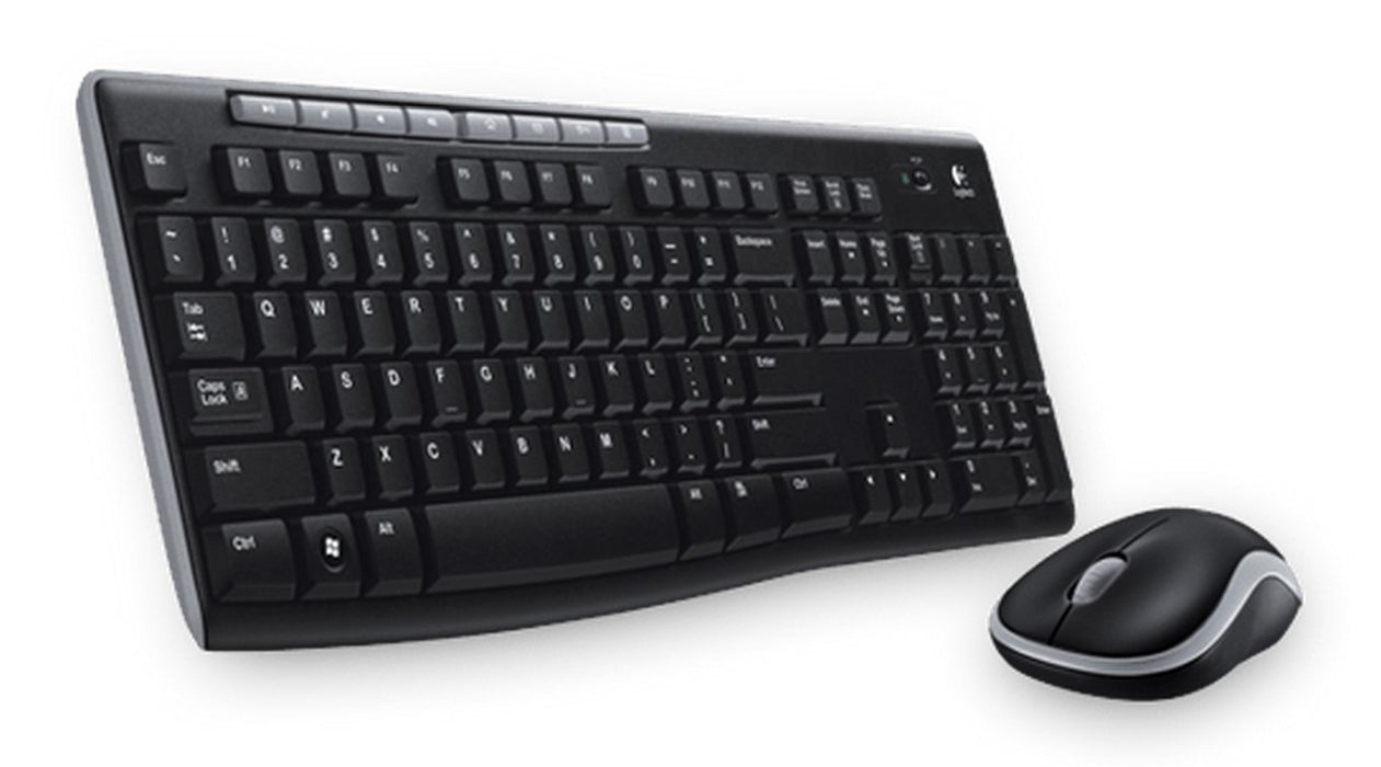 EAN 5099206039261 - Logitech MK270 teclado Ratón incluido Universal RF inalámbrico Griego Negro imagen 1
