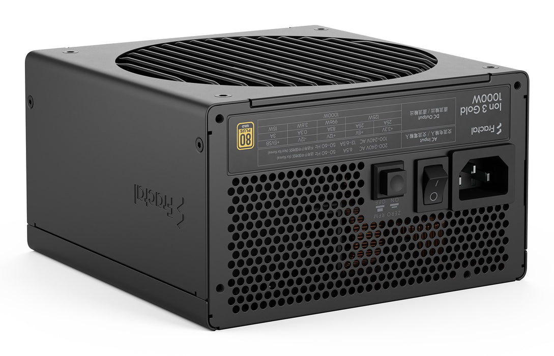 EAN 7340172710271 - Fractal Design Ion 3 Gold 1000W unidad de fuente de alimentación 24-pin ATX ATX Negro imagen 9