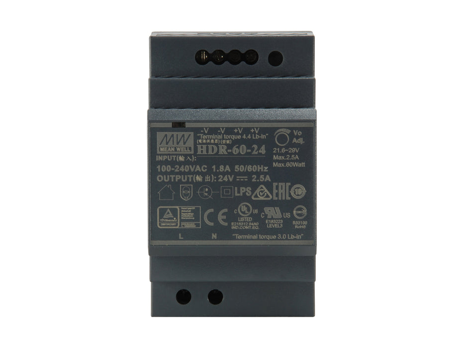 EAN 4015867206454 - LevelOne POW-2421 unidad de fuente de alimentación 60 W Negro imagen 3