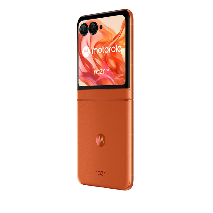 EAN 840023261954 - Motorola razr 50 17,5 cm (6.9") SIM doble Android 14 5G USB Tipo C 8 GB 256 GB 4200 mAh Naranja imagen 3