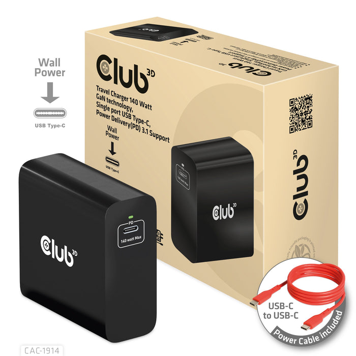 EAN 8719214472689 - CLUB3D CAC-1914 cargador de dispositivo móvil Monitor de vídeo para bebé, Barbero eléctrico, Videocámara  imagen 1