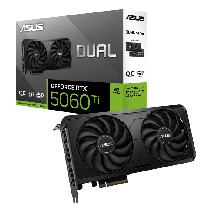 EAN 4711636296519 - ASUS Dual GeForce RTX 5060 Ti EVO OC Edition NVIDIA 16 GB GDDR7 imagen 12